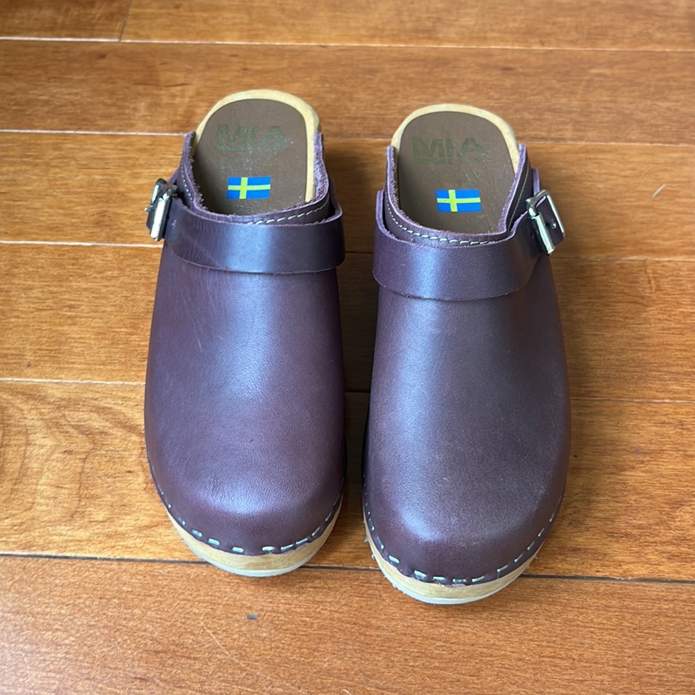 NWOT Mia Alma Made In Sweden Women's Clog Shoes Size 36 - Picture 4 of 10